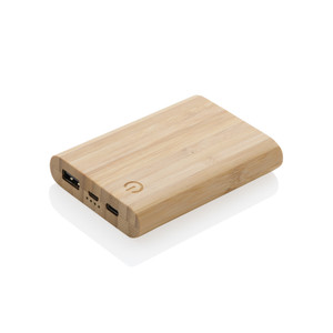 Bamboo 5.000 mAh powerbank Bamboo 5.000 mAh powerbank