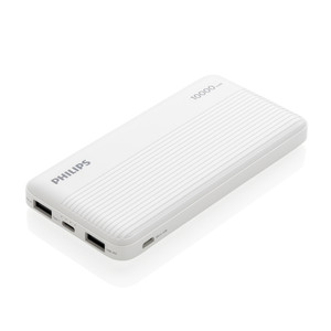 Philips 10.000 mAh slim powerbank Philips 10.000 mAh slim powerbank