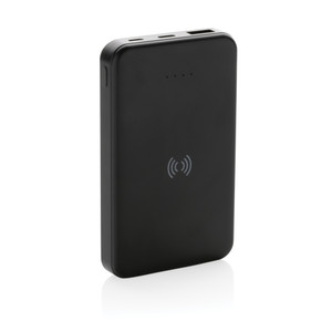RCS recycled plastic 5.000 mAh 5W wireless powerbank RCS recycled plastic 5.000 mAh 5W wireless powerbank