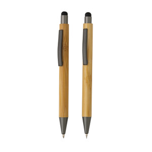 Bamboo modern pen set in box Bamboo modern pen set in box