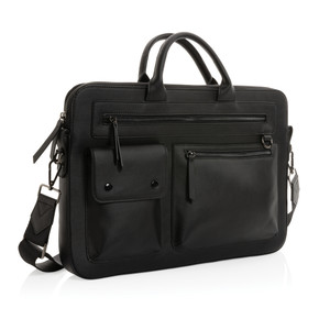 Swiss Peak GRS recycled PU 14 inch laptop bag Swiss Peak GRS recycled PU 14 inch laptop bag