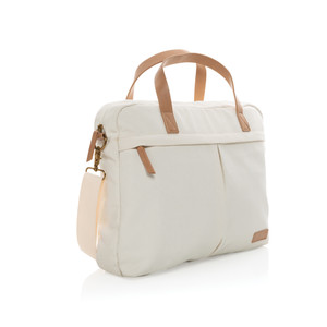 Impact AWARE™ 16 oz. recycled canvas laptop bag Impact AWARE™ 16 oz. recycled canvas laptop bag