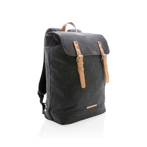 Canvas laptop backpack PVC free Canvas laptop backpack PVC free