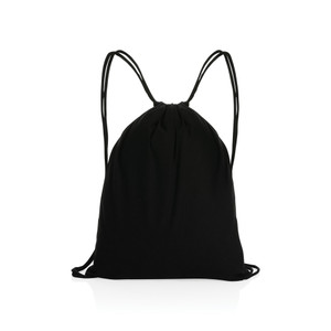 Impact AWARE™ recycled cotton drawstring backpack 145g Impact AWARE™ recycled cotton drawstring backpack 145g