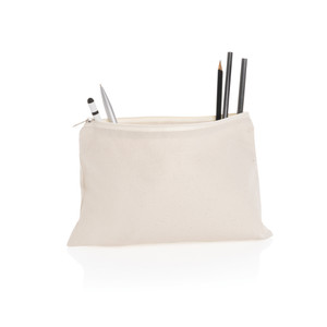 Impact Aware™ 285 gsm rcanvas pencil case undyed Impact Aware™ 285 gsm rcanvas pencil case undyed