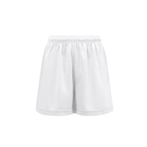 Adult sports shorts in 100% recycled polyester pique mesh (150 g/m²). The breathable fabric offers greater comfort during outdoor activities. Elastic waistband with pleats and drawstring in the colour of the shorts. Double-stitched at the hem of the garment Adult sports shorts in 100% recycled polyester pique mesh (150 g/m²). The breathable fabric offers greater comfort during outdoor activities. Elastic waistband with pleats and drawstring in the colour of the shorts. Double-stitched at the hem of the garment
