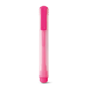 CARIOCA® highlighter with clip and non-slip relief at the tip. Clear body and cap CARIOCA® highlighter with clip and non-slip relief at the tip. Clear body and cap