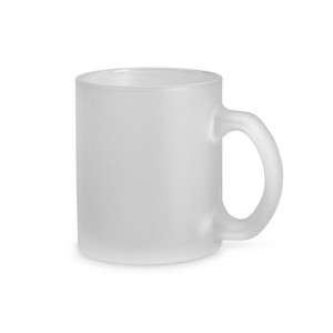 Frosted glass mug with capacity up to 340 mL. Supplied in a gift box Frosted glass mug with capacity up to 340 mL. Supplied in a gift box