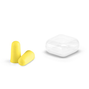 PU foam earplugs (not a personal protective equipment). Product supplied in PVC box PU foam earplugs (not a personal protective equipment). Product supplied in PVC box