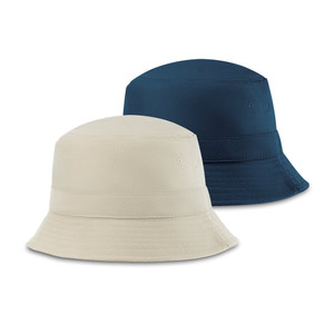 Cotton canvas and polyester bucket hát (220 g/m²) Cotton canvas and polyester bucket hát (220 g/m²)