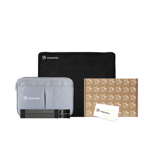 Hybrid work pack with recycled aluminium laptop stand and fleece blanket Hybrid work pack with recycled aluminium laptop stand and fleece blanket