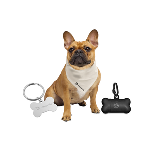 MOQ 50 - Pet lovers pack with aluminium keychain and customizable bandana MOQ 50 - Pet lovers pack with aluminium keychain and customizable bandana
