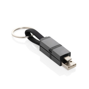 Terra recycled aluminum 4 in 1 60W fast charging cable Terra recycled aluminum 4 in 1 60W fast charging cable