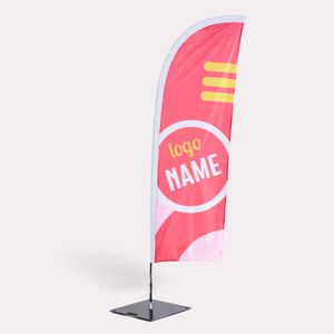 Straight beachflag durable outdoor banner Straight beachflag durable outdoor banner