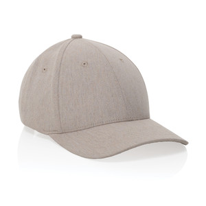 Milo AWARE™ recycled heather 6 panel cap 200gr Milo AWARE™ recycled heather 6 panel cap 200gr