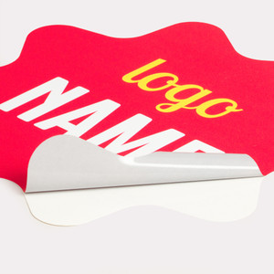 Large durable vinyl logo sticker Large durable vinyl logo sticker