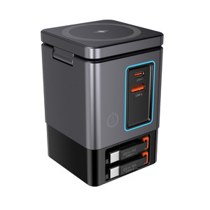 Urban Vitamin Sacramento 105W GAN charger+retractable cables Urban Vitamin Sacramento 105W GAN charger+retractable cables