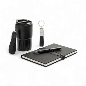 Swiss Peak deluxe business gift set with 350ml tumbler