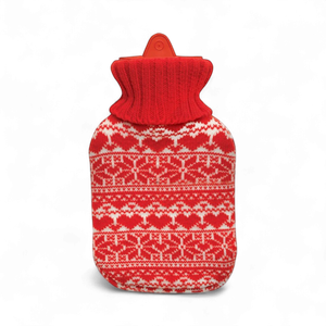Aalborg 310ml rubber hot water bottle with jersey cover