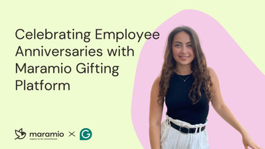 How Grammarly Celebrates Its Employees using Maramio Gifting Platform
