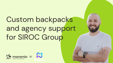 “Merch platform with an agency touch”: custom travel backpacks and hands-on support for SIROC’s international team