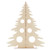 DIY wooden Christmas tree paint set
