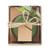Forest glass plant-based wax candle holder