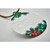 Seed paper christmas ornament bauble with jute rope