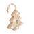 Wooden weed tree decoration with led lights
