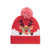 Shimas knitted acrylic christmas beanie with led lights