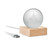Christmas LED glass ball ornament with usb cable