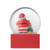 Santísimo glass Christmas snowball ornament