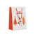 Medium 150gsm recycled paper christmas gift bag
