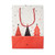 Large 150gsm recycled paper gift bag with tag