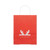 Small recycled paper christmas gift bag 90gsm