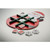 Christmas wooden tic tac toe game