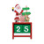 Wooden christmas countdown desk calendar