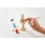 Nutcracker wooden painting set with brush and pigments
