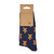 Pair of medium size cotton seasonal socks