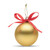 Christmas ps bauble gift box with ribbon hanger