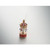 Wooden decorative carousel ornament with hanger