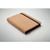 A5 cork refillable portfolio with lined notebook