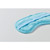 Reversible cooling gel bead eye mask with pouch