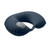 Fast inflatable travel pillow with built-in pump