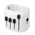 Skross pro universal 3-pole travel adapter