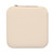 Pu leather travel jewellery box with velvet interior