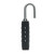 TSA 4-digit combination lock abs and iron