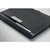 A5 fabric and PU portfolio with lined notepad