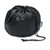 Travel pillow with polyester drawcord bag