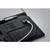 A5 linen-PU folder with 4000mAh power bank